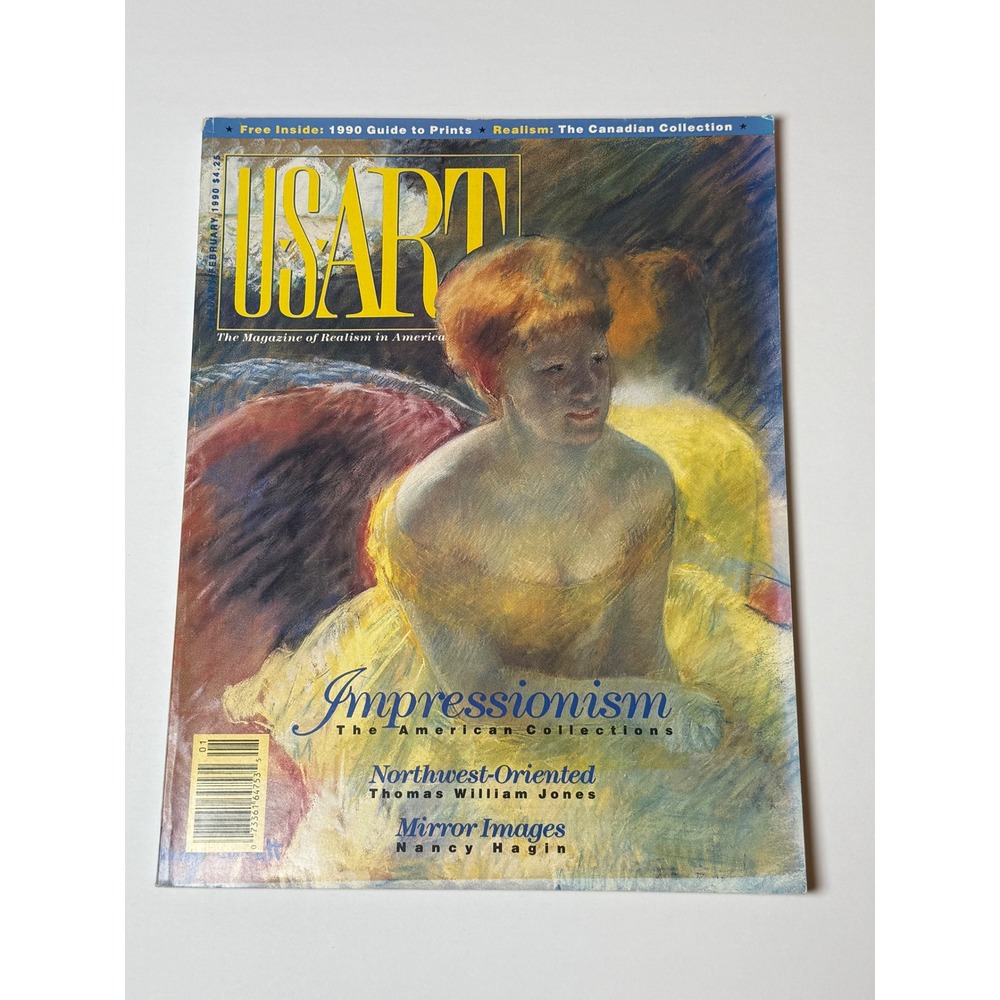 US ART Magazine February 1998 Impressionism Canadian Collection Realism - Picture 1 of 2